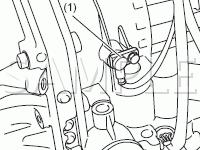 Underhood Component Locations Diagram for 2003 Subaru Forester X 2.5 H4 GAS