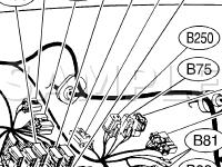 Bulkhead Wiring Harness Diagram for 2003 Subaru Outback  3.0 H6 GAS