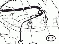 Engine Wiring Harness And Transmission Cord Diagram for 2004 Subaru Impreza TS 2.5 H4 GAS