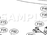 Front Wiring Harness Diagram for 2004 Subaru Outback  3.0 H6 GAS