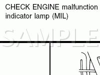 Engine Electrical Components Diagram for 2004 Subaru Outback  3.0 H6 GAS