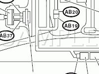Safety Restraint System Diagram for 2005 Subaru Legacy  2.5 H4 GAS