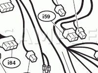 Instrument Panel Connectors Diagram for 2005 Subaru Outback  3.0 H6 GAS