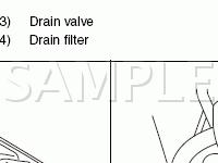 Underhood Component Locations Diagram for 2006 Subaru Forester X 2.5 H4 GAS