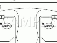 Airbag System Components Diagram for 2006 Subaru Impreza 2.5I 2.5 H4 GAS