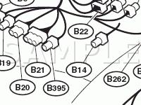 Engine Compartment Harness Diagram for 2006 Subaru Legacy GT 2.5 H4 GAS