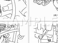 Engine Compartment Diagram for 2007 Subaru Legacy GT Limited 2.5 H4 GAS