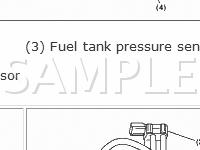 Fuel Tank Components Diagram for 2007 Subaru Outback 2.5I Limited 2.5 H4 GAS