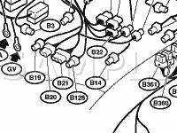 Engine Compartment         Diagram for 2007 Subaru Legacy 2.5I Special Edition 2.5 H4 GAS