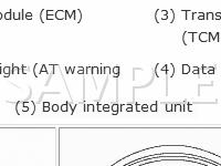 Instrument Panel Diagram for 2008 Subaru Tribeca Limited 3.6 H6 GAS