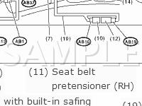 Body Components Diagram for 2008 Subaru Forester X 2.5 H4 GAS