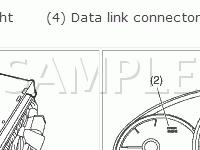 Instrument Panel Components Diagram for 2008 Subaru Impreza WRX 2.5 H4 GAS