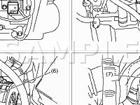 Engine Compartment Diagram for 2008 Subaru Outback 2.5I 2.5 H4 GAS