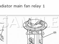 Body Components Diagram for 2008 Subaru Outback  2.5 H4 GAS
