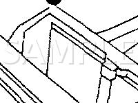 Engine Compartment Electrical Components Diagram for 1990 Subaru XT GL 1.8 H4 GAS