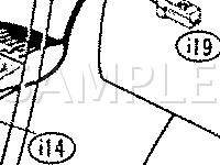 Instrument Panel Wiring Diagram for 1992 Subaru SVX LS 3.3 H6 GAS