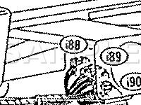 Instrument Panel Wiring Diagram for 1991 Subaru XT GL 1.8 H4 GAS