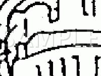 Engine Compartment Sensors Diagram for 1996 Subaru SVX LSI 3.3 H6 GAS