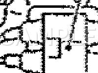 Emission Control & Ignition System Component Locations Diagram for 1998 Subaru Impreza RS 2.5 H4 GAS