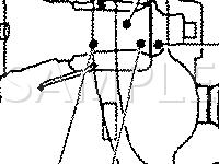 VSS Location Diagram for 1999 Subaru Impreza Outback 2.2 H4 GAS