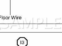 Instrument Panel Diagram for 2004 Scion XB  1.5 L4 GAS