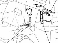 Seat Belt Warning System Diagram for 2004 Scion XB  1.5 L4 GAS