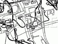 Connector Locations Diagram for 2005 Scion TC  2.4 L4 GAS
