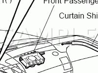 Body Component Locations Diagram for 2005 Scion TC  2.4 L4 GAS