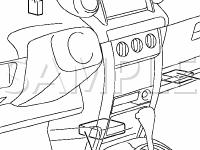 Instrument Panel Diagram for 2005 Scion XA  1.5 L4 GAS