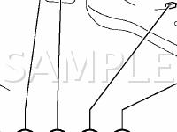 Instrument Panel Diagram for 2005 Scion XA  1.5 L4 GAS