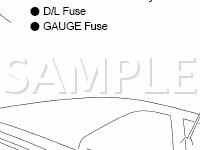 Power Door Lock Control System Diagram for 2005 Scion XA  1.5 L4 GAS