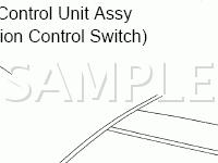 Body Component Locations Diagram for 2006 Scion TC  2.4 L4 GAS