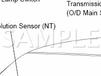 Electronic Controlled Automatic Transaxle Diagram for 2006 Scion XA  1.5 L4 GAS