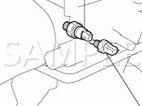 Engine Compartment Diagram for 2007 Scion TC  2.4 L4 GAS