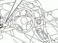 Instrument Panel Diagram for 2008 Scion TC  2.4 L4 GAS