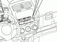 Safety Components Diagram for 2008 Scion XD  1.8 L4 GAS