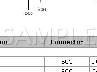 A/C Harness; Main Harness Diagram for 2001 Suzuki Grand Vitara  2.5 V6 GAS