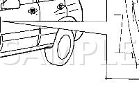 Rear Window Defogger Diagram for 2001 Suzuki Grand Vitara XL-7 2.7 V6 GAS