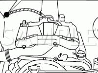 Engine Room Diagram for 2001 Suzuki Grand Vitara XL-7 2.7 V6 GAS