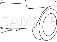 Trunk Room Harness Diagram for 2002 Suzuki Aerio  2.0 L4 GAS