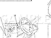 Headlight System Location Diagram for 2002 Suzuki Aerio  2.0 L4 GAS