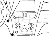 Instrument Panel For Single Unit Parts Diagram for 2002 Suzuki Aerio SX 2.0 L4 GAS