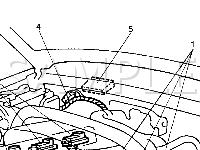 Ignition System Components Diagram for 2002 Suzuki Vitara  2.0 L4 GAS