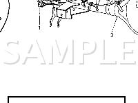 Rear Wheel Speed Sensor Diagram for 2002 Suzuki Vitara  2.0 L4 GAS