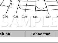 Engine Harness Diagram for 2002 Suzuki Vitara  2.0 L4 GAS