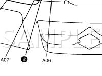 Engine Room For Connector Layout Diagram for 2003 Suzuki Grand Vitara  2.5 V6 GAS