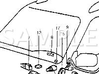 Antilock Brake System Components Diagram for 2003 Suzuki Vitara  2.0 L4 GAS