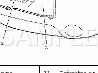 A/C System Diagram for 2004 Suzuki Aerio SX 2.3 L4 GAS