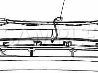 Front Bumper Wire Harness Diagram for 2004 Suzuki Verona  2.5 L6 GAS