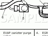 EVAP Components Diagram for 2004 Suzuki Vitara  2.5 V6 GAS